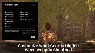 《上古卷轴4：湮灭重制版》MOD|自动隐藏齿轮|下载