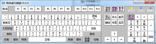 电脑虚拟键盘中文版