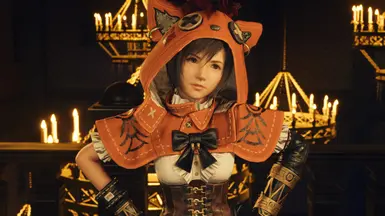 《最终幻想7：重生》MOD|尤菲七木披风外观|下载