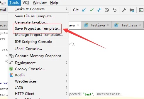 IntelliJ IDEA代码中怎么保存项目临时文件