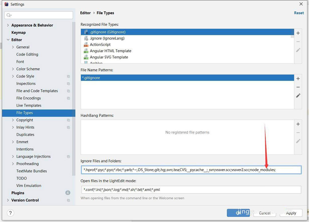 IntelliJ IDEA中怎么隐藏nodemodules文件夹