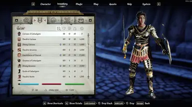 《上古卷轴4：湮灭重制版》帝王风格的乌木盔甲MOD