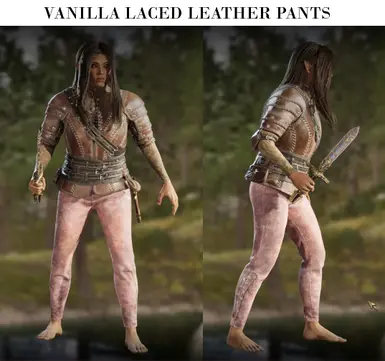 《上古卷轴4：湮灭重制版》系带皮裤重新着色MOD