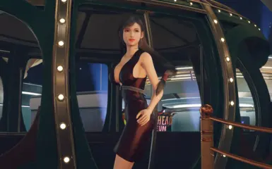 《最终幻想7:重生》MOD|蒂法亚历山大连衣裙外观|下载