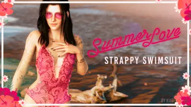 《赛博朋克2077》MOD|夏日之恋系带泳衣外观|下载