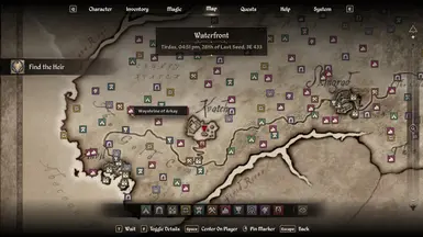 《上古卷轴4:湮灭重制版》MOD|附加地图标记|下载