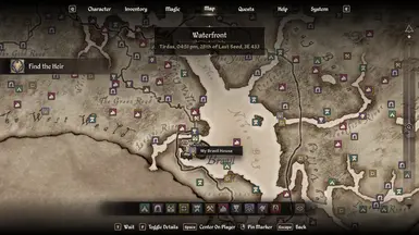 《上古卷轴4:湮灭重制版》MOD|附加地图标记|下载