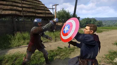 《天国：拯救2》MOD|美国队长盾牌|下载