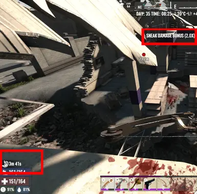 《七日杀》MOD|偷袭不需要蹲伏|下载