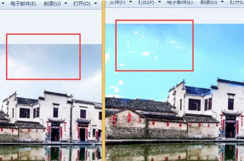 acdsee改变照片背景颜色的方法