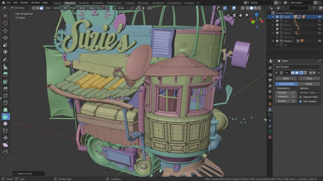 Blender精简版
