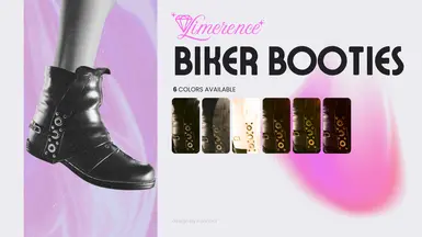 《赛博朋克2077》MOD|深恋感机车短靴|下载