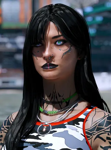 《赛博朋克2077》娜塔莉亚头发MOD