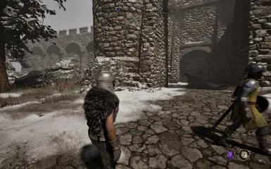 《上古卷轴4：湮灭重制版》停止战斗守卫修复MOD