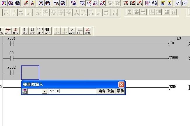 三菱PLC怎么用计数指令