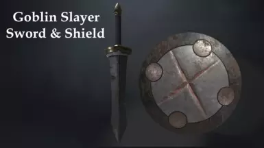 《上古卷轴5:天际重制版》MOD|哥布林杀手剑与盾|下载