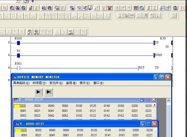 三菱PLC怎么编写计时指令