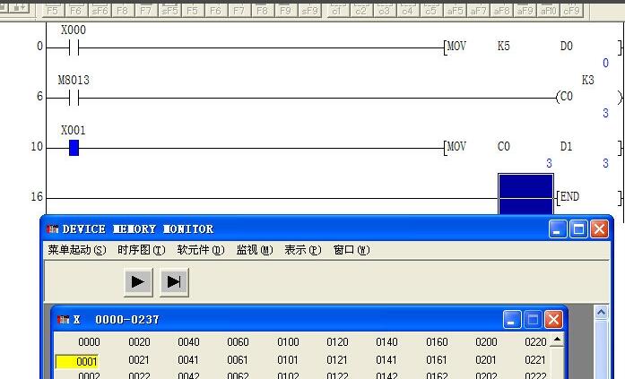 三菱PLC怎么用传送指令MOV