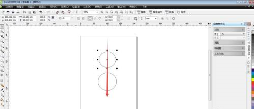 CorelDraw X4怎么拉出辅助线