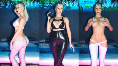 《赛博朋克2077》花式裤子套装MOD