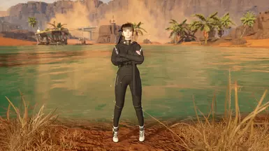 《剑星》黑色运动服装外观MOD