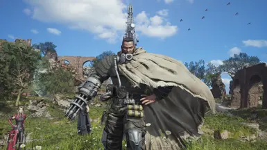 《最终幻想7：重生》MOD|巴雷特火热斗篷外观|下载