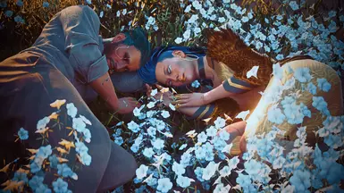 《赛博朋克2077》夏日花园MOD