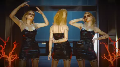 《赛博朋克2077》粗俗连衣裙MOD