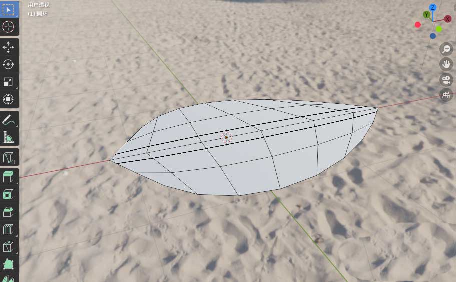 blender怎么快速建模一片绿树叶