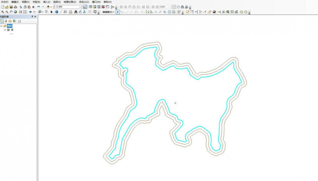 arcgis怎么创建缓冲区