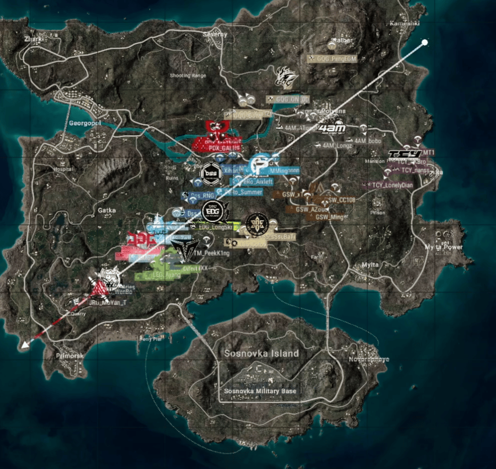 《PUBG》EWC預選賽小組賽第一輪：TCY強勢表現(xiàn)領跑