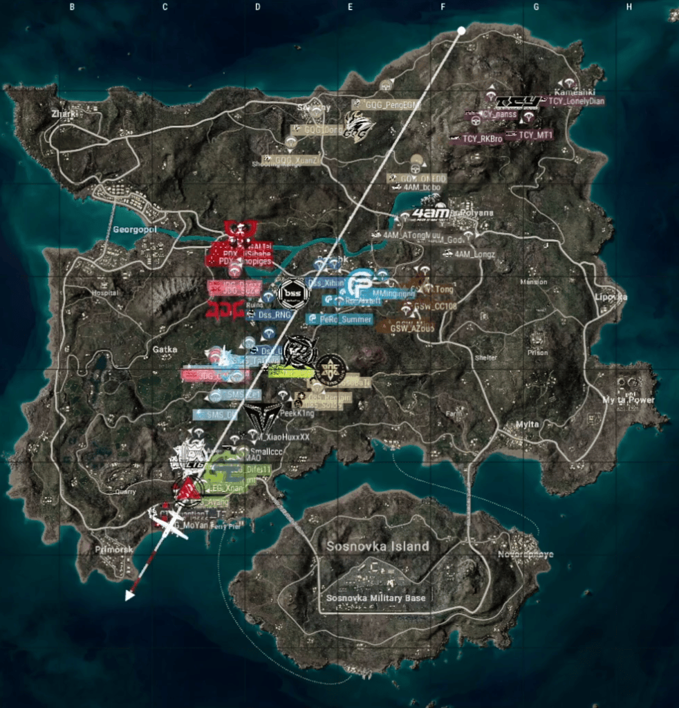 《PUBG》EWC預選賽小組賽第一輪：TCY強勢表現(xiàn)領跑