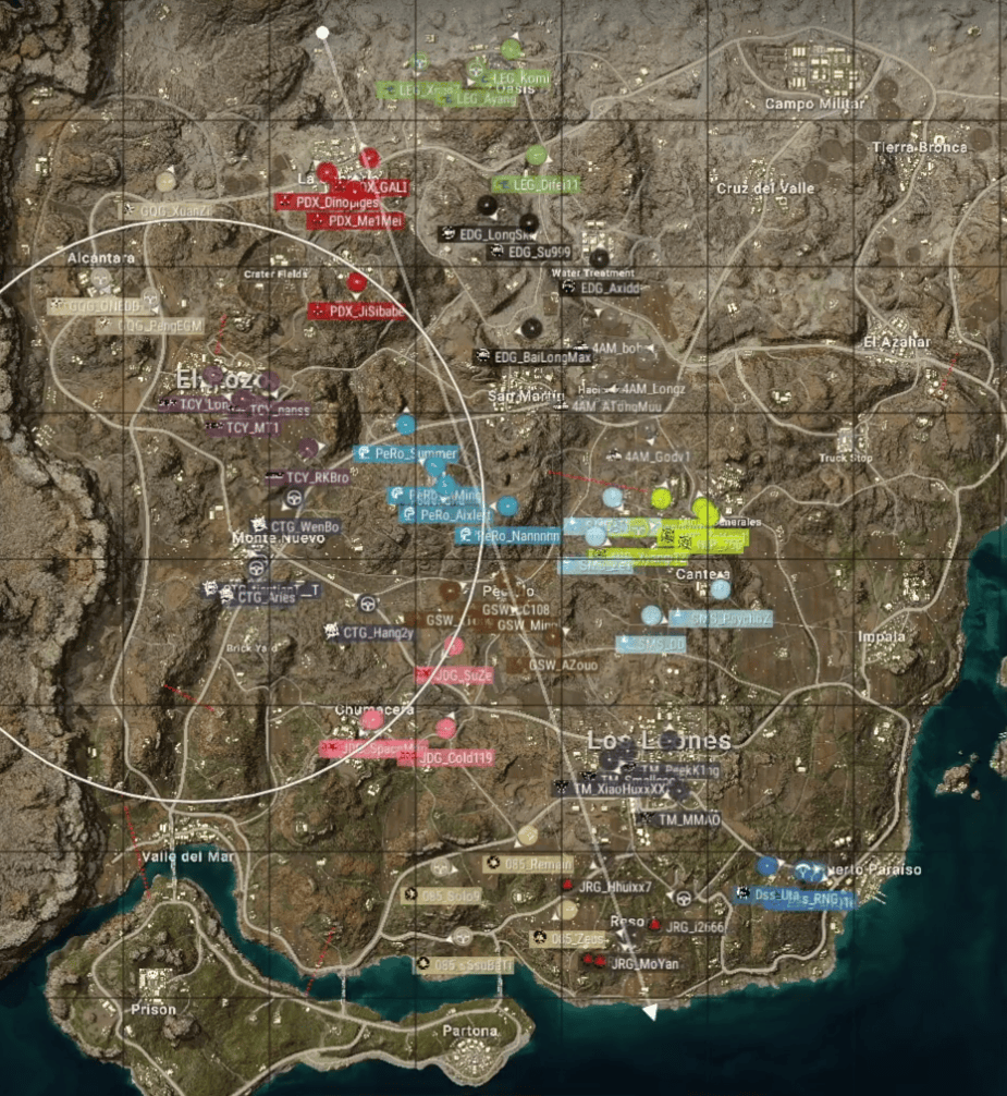 《PUBG》EWC預選賽小組賽第一輪：TCY強勢表現(xiàn)領跑