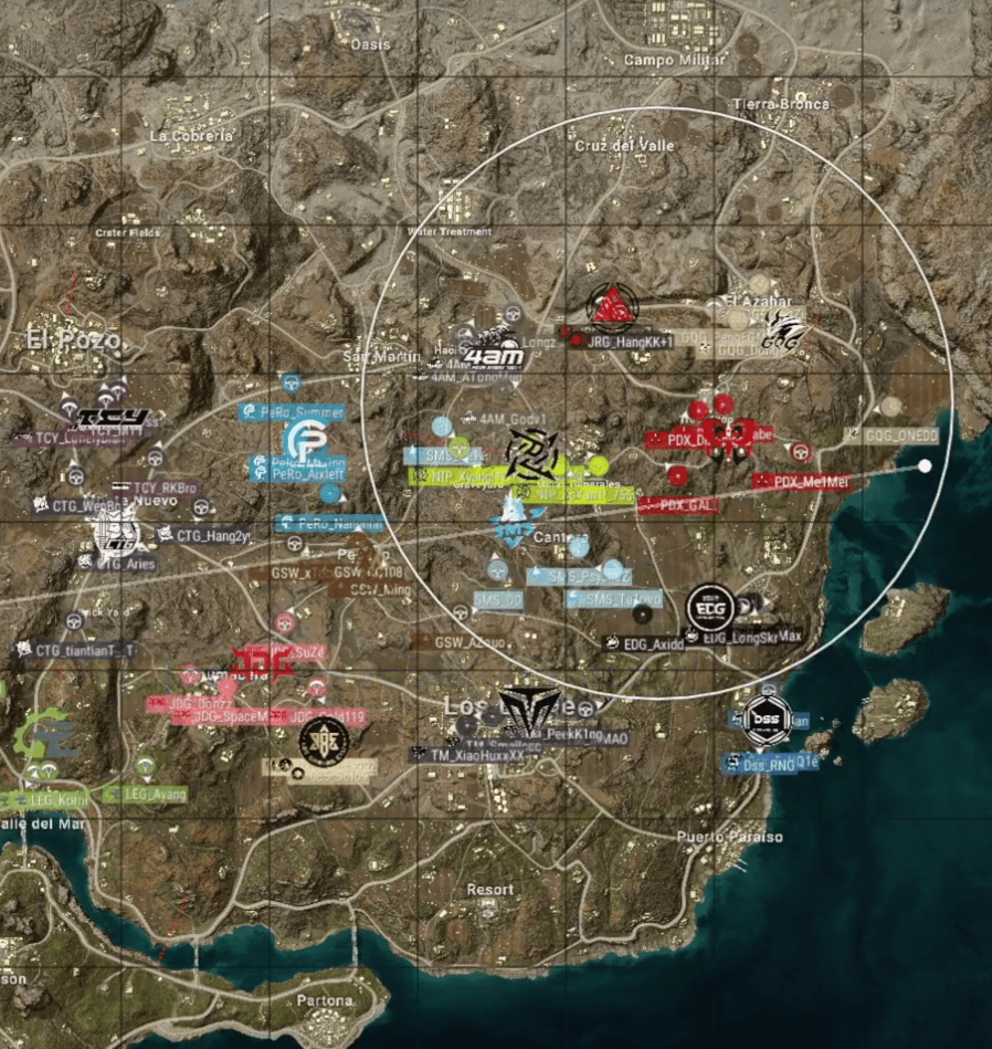 《PUBG》EWC預選賽小組賽第一輪：TCY強勢表現(xiàn)領跑