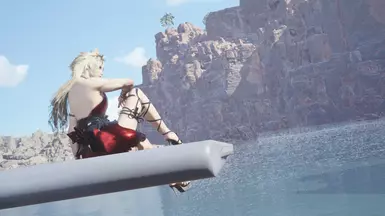 《最终幻想7：重生》MOD|克劳德短裙外观|下载