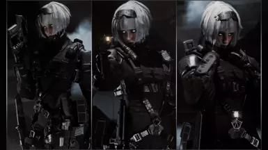 《赛博朋克2077》无袖高领毛衣MOD