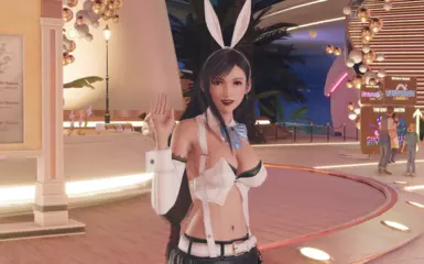 《最终幻想7：重生》MOD|蒂法兔女郎紧身胸衣|下载