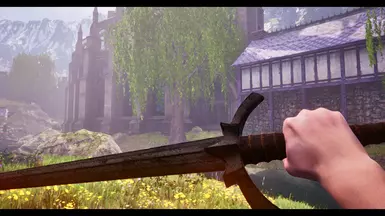 《上古卷轴4：湮灭重制版》MOD|指环王2大剑|下载