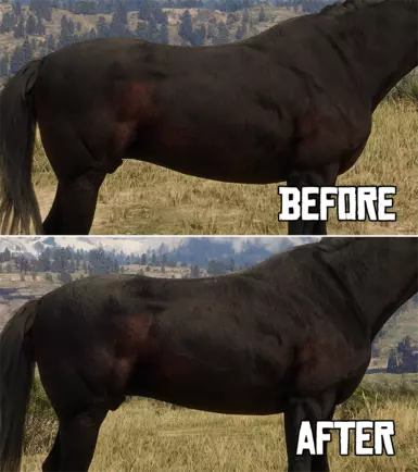 《荒野大镖客2》马纹理改进MOD