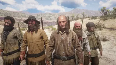 《荒野大镖客2》墨西哥强盗和印第安突袭者MOD