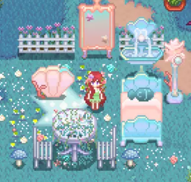 《星露谷物语》MOD|美人鱼家具|下载