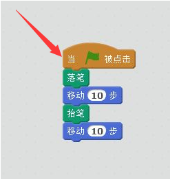 scratch绘制虚线的方法