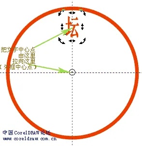 如何用coreldraw制作公章