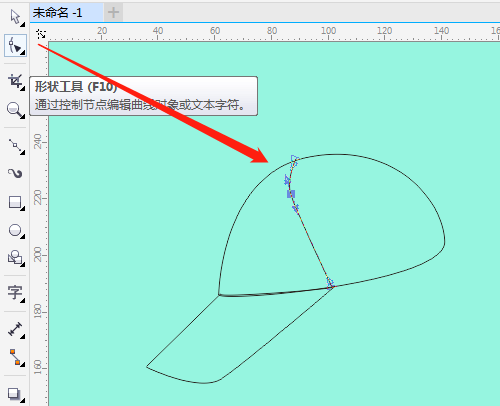 CorelDRAW怎么绘制帽子