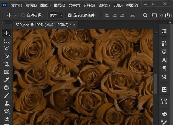 ps2021照片滤镜怎么调色
