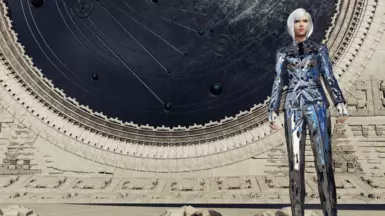 《最终幻想7：重生》湿漉漉金属风格伊莲娜MOD