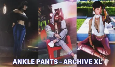 《赛博朋克2077》MOD|踝裤|下载