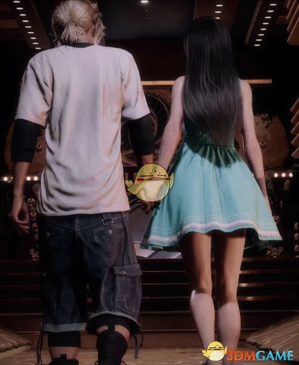 《最终幻想7：重生》MOD|克劳德的情侣休闲装|下载