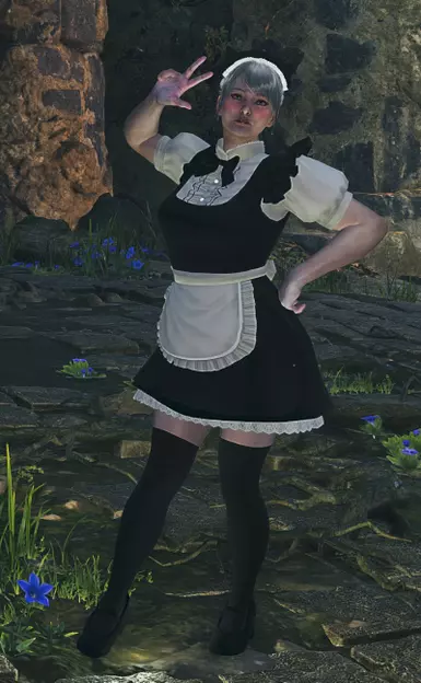 《怪物猎人:荒野》MOD|女仆装|下载