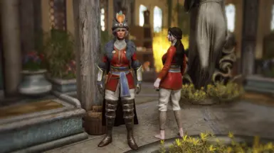 《上古卷轴5：天际重制版》胭脂红外衣MOD